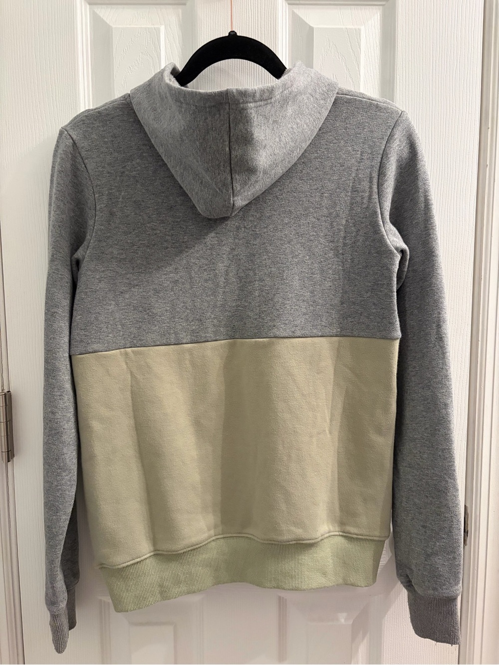 Latched Mama Pullover Hoodie - Olive Green & Gray XXS - Picture 5 of 9